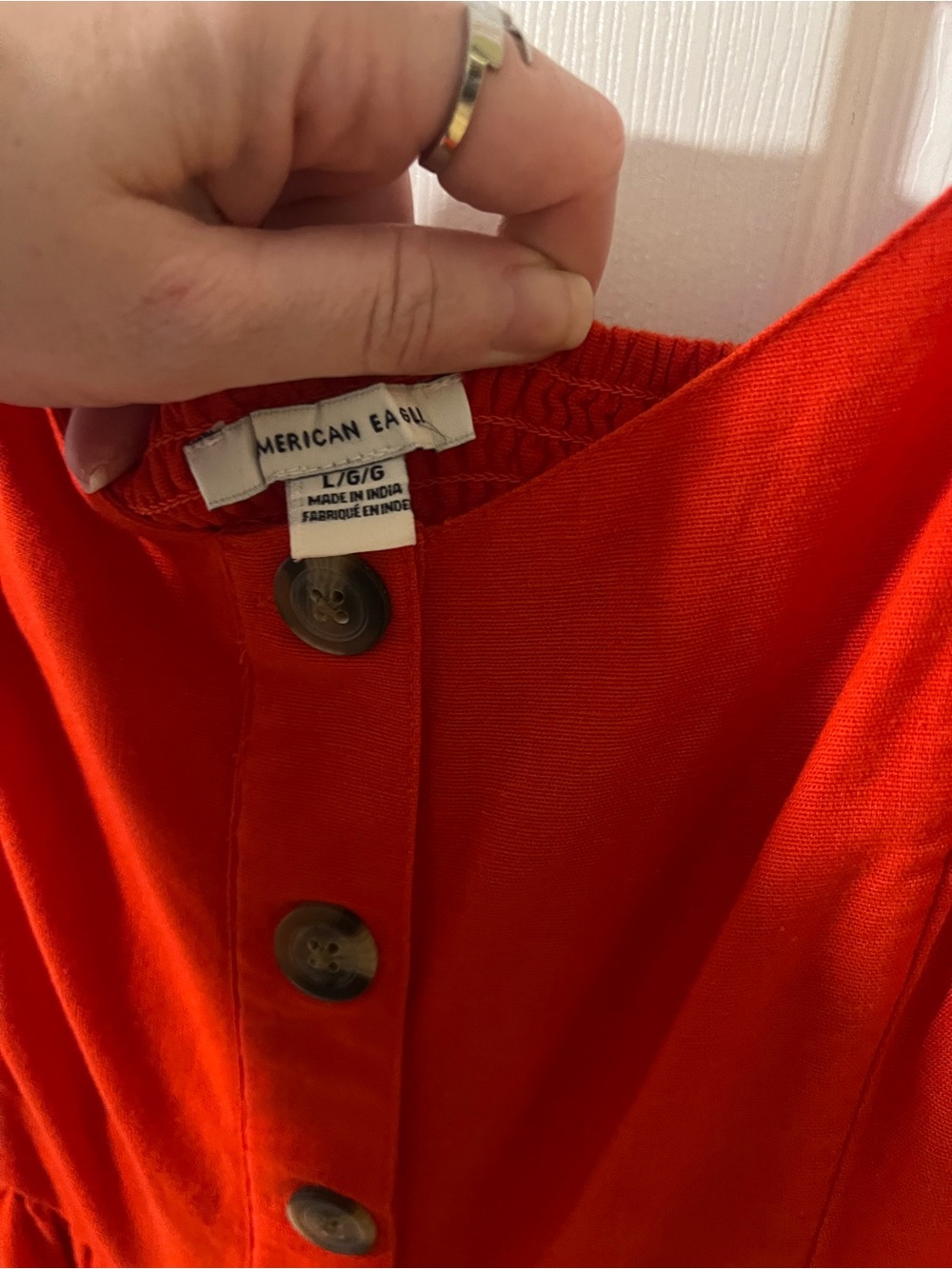 Red American Eagle midi dress - Picture 3 of 3